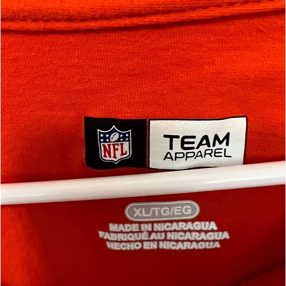 Denver Broncos NFL team apparel Unisex orange blue long sleeve tshirt nwot Sz xl - Picture 4 of 4
